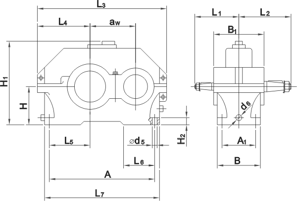 Габаритные и присоединительные размеры ЦУ-100, ЦУ-160, ЦУ-200, ЦУ-250 Габаритные и присоединительные размеры ЦУ-100, ЦУ-160, ЦУ-200, ЦУ-250
