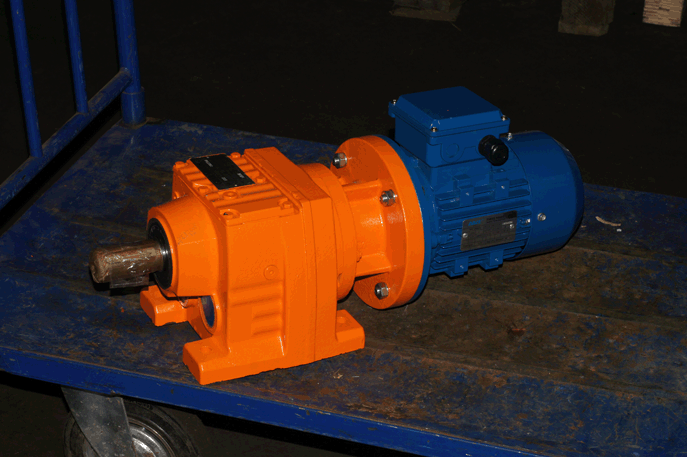 Соосно цилиндрический мотор редуктор серии R